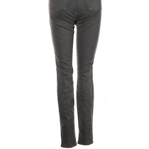 J Brand Jeans Green Skinny Leg Cut Low Rise Waist Size 26 #477 - Picture 4 of 4